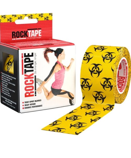 RockTape Classic Kineziológiai tapasz | 5 cm x 5 m 11 rt21605 RockTape 5cm x 5m dessin biohazard