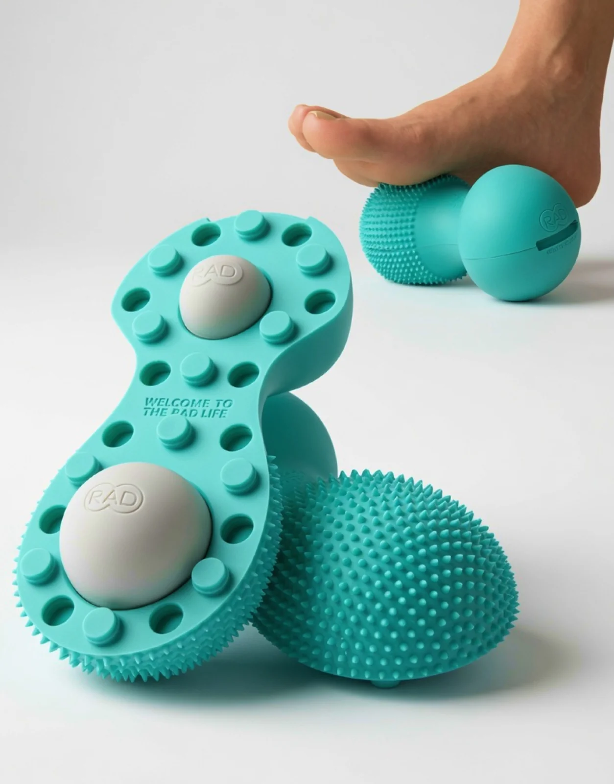 RAD Neuro Roller | Dupla masszázslabda tüskés felülettel 1 RAD Neuro Roller | Dupla masszázslabda tüskés felülettel